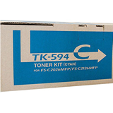 TK594 Kyocera TK594C Toner Cartridge Cyan